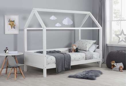 Home Single Bed White