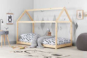 House Single Bed Pine