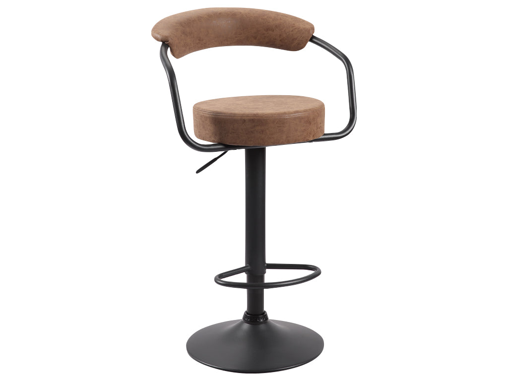 Hanna Bar Stool Brown Kd (Sold In Two'S)
