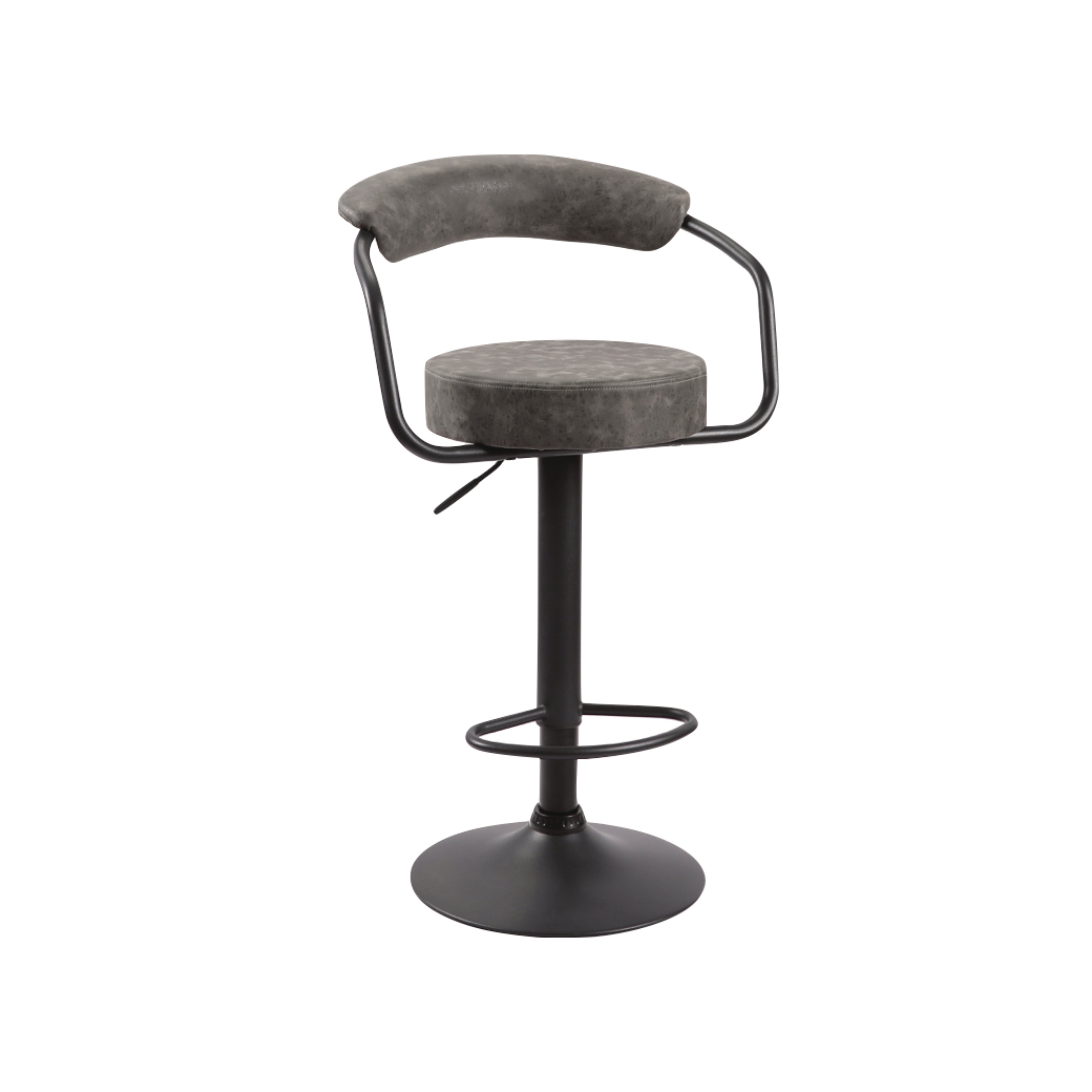 Hanna Bar Stool Grey Kd (Sold In Two'S)