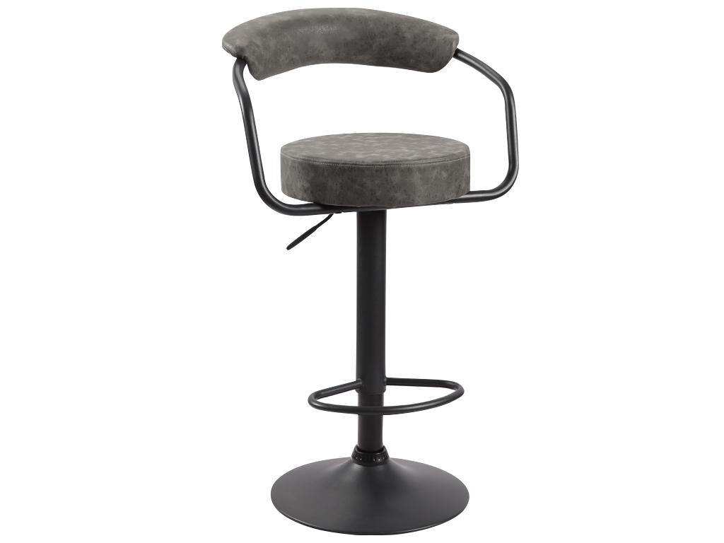 Hanna Bar Stool Grey Kd (Sold In Two'S)