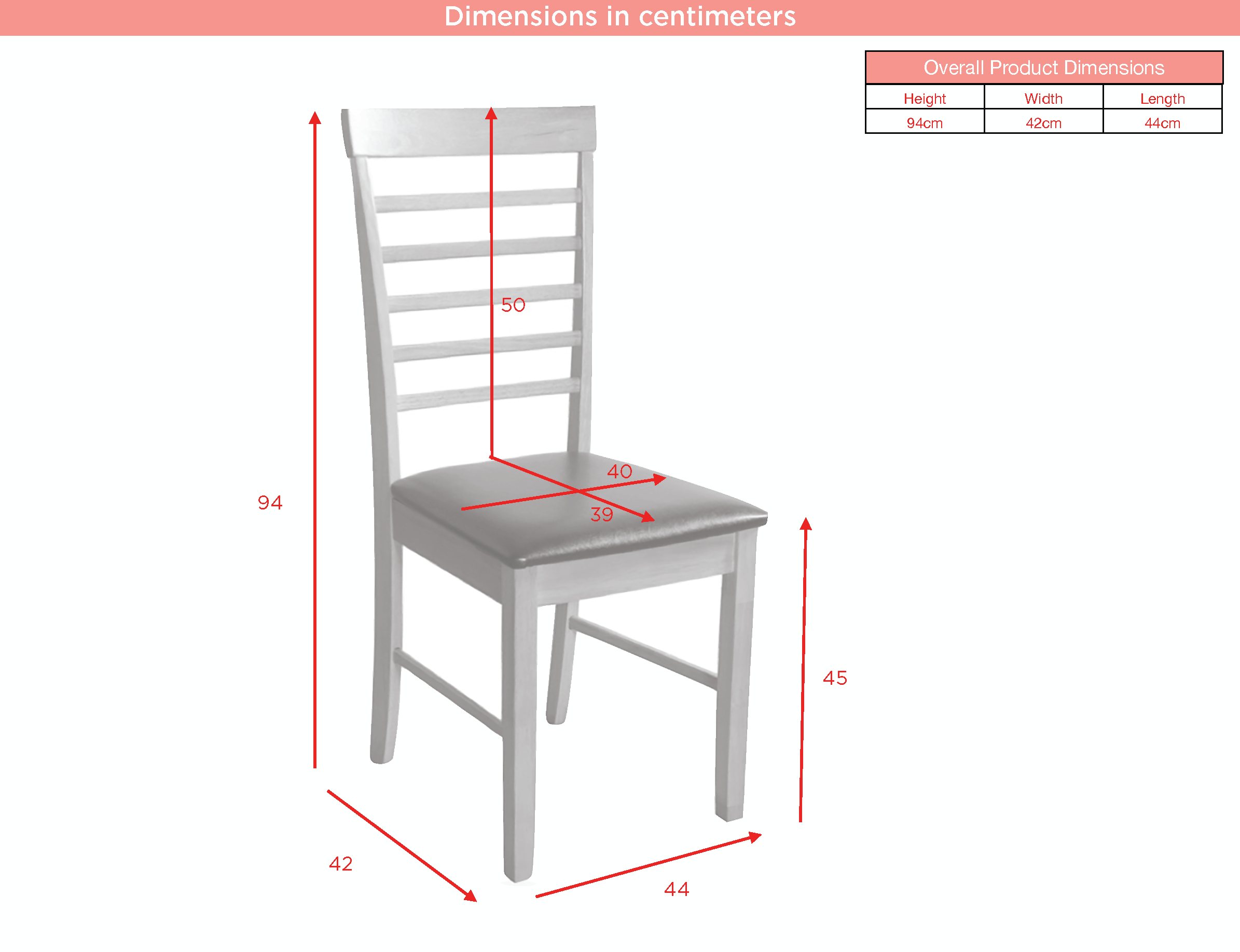 Hanover Dining Chair (Light Oak) Kd