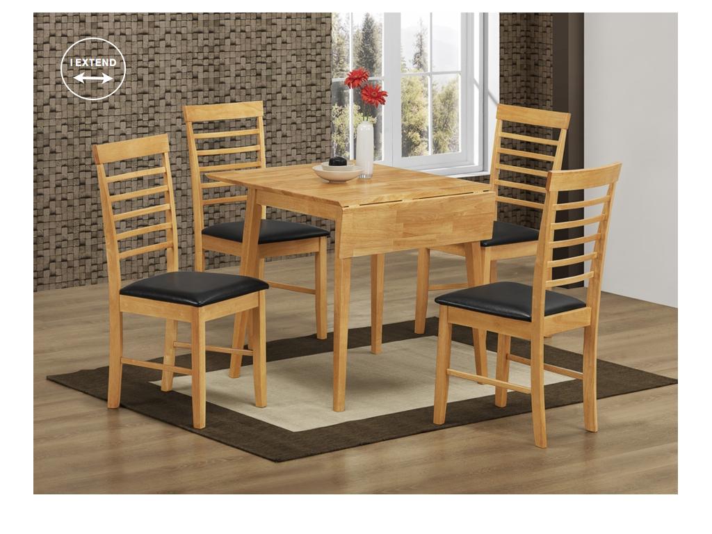 Hanover Square Dropleaf Dining Set (2 Chairs) Kd