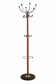 Hat And Coat Stand (Light Brown)
