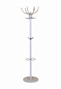 Hat And Coat Stand (White)