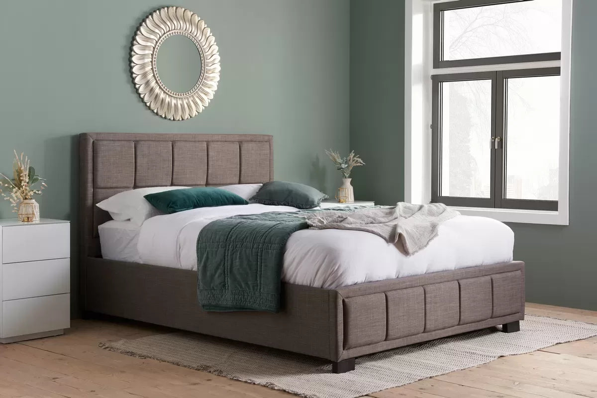 Hibiscus Double Bed Grey