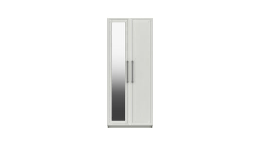 2 Door Robe With Mirror