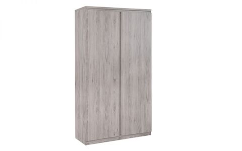 Jupiter 2 Door Wardrobe - Grey Oak