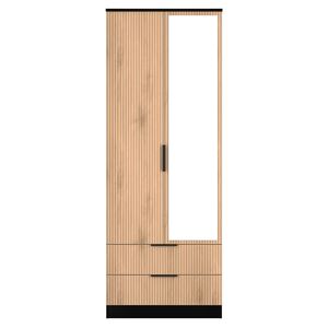 Juliette Tall 2'6 2 Drawer Mirror Robe