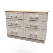 KEN015 6 Drawer Midi Chest