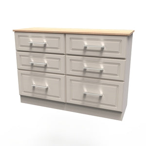 KEN015 6 Drawer Midi Chest
