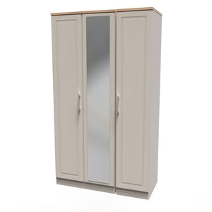 KEN147 Tall Triple Mirror Robe