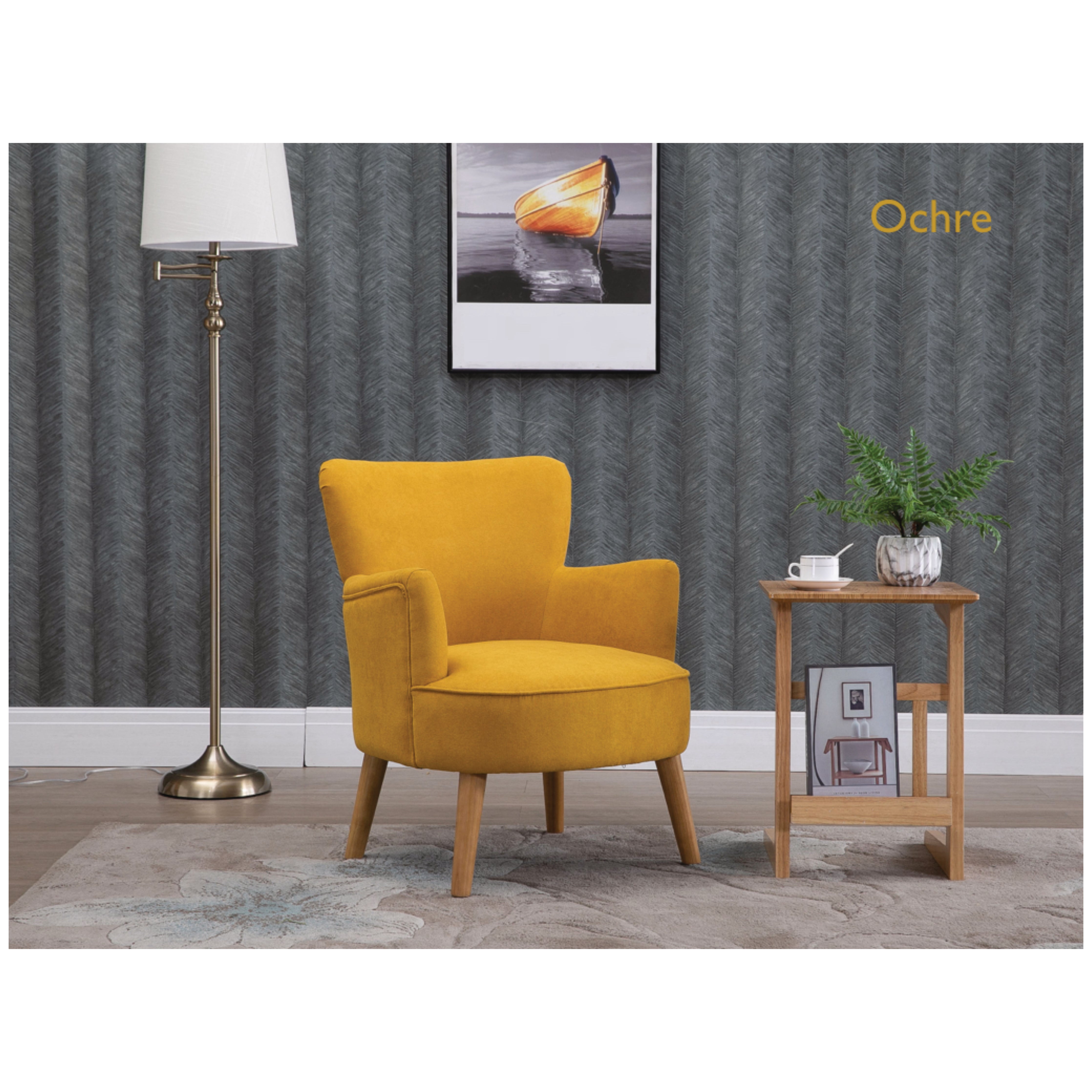 Keira Armchair Ochre