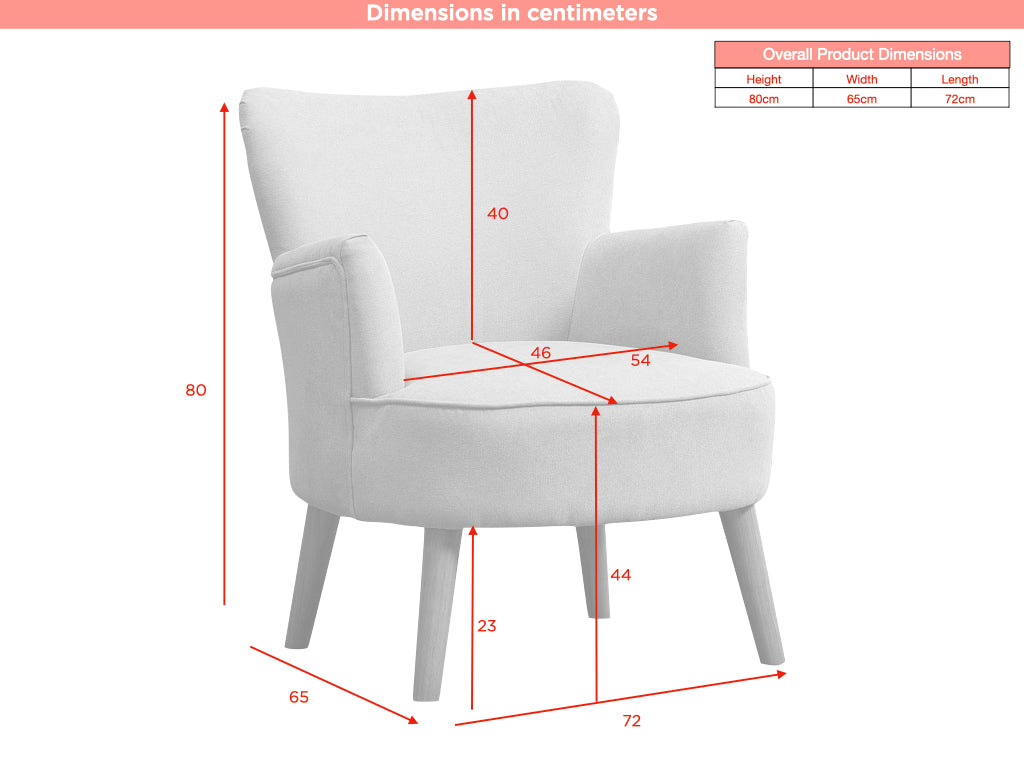 Keira Armchair Ochre