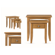 Kimi Oak Nest Of 2 Tables