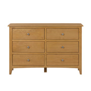 Kimi Oak 6 Drawer Chest