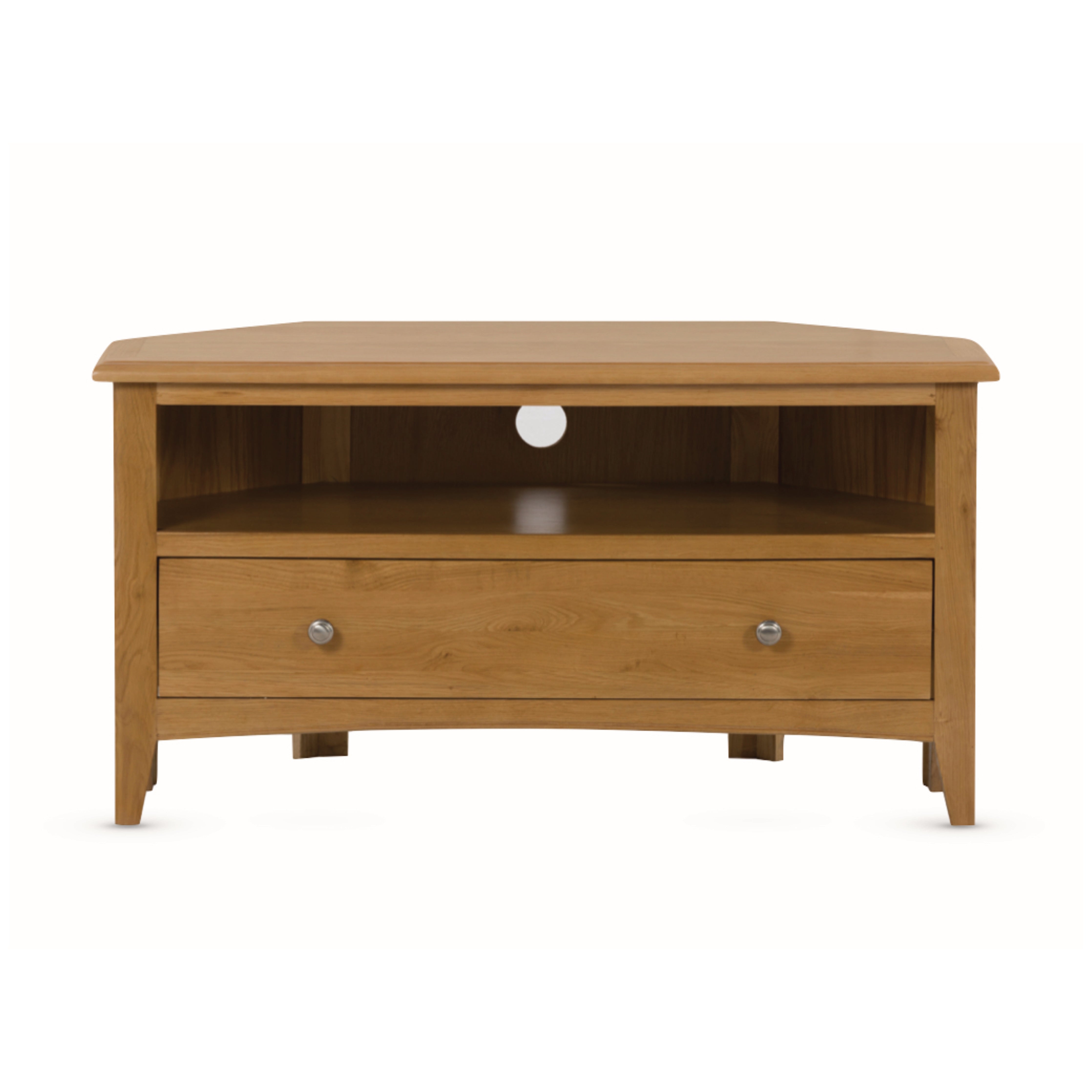 Kilkenny Oak Corner Tv Unit