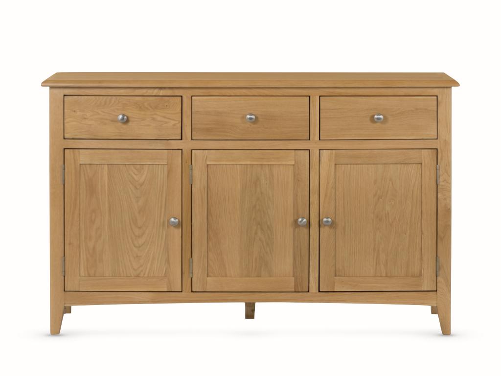 Kilkenny Oak 3 Door Sideboard