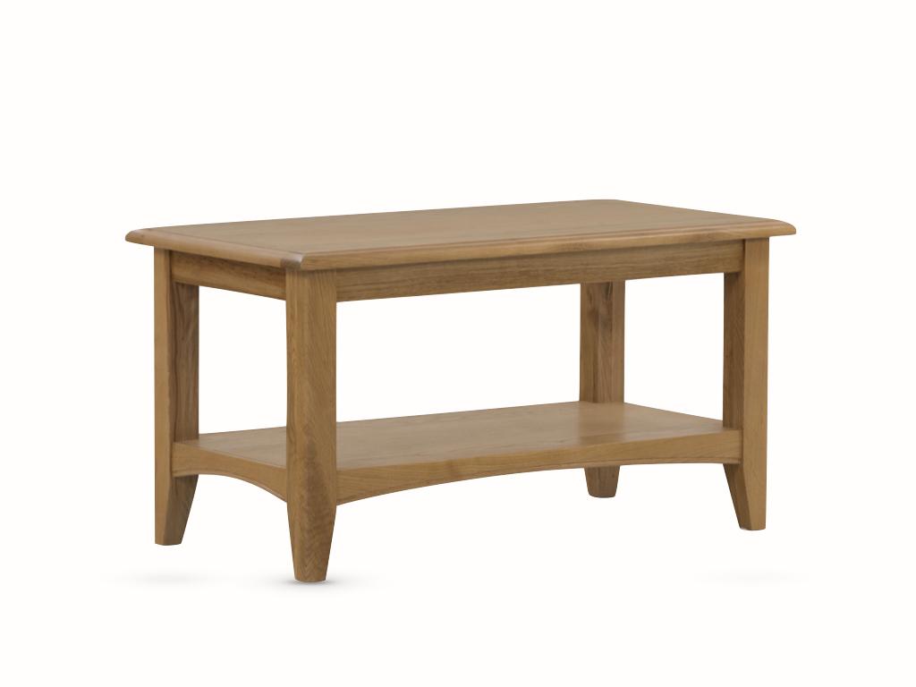Kilkenny Oak Small Coffee Table With Shelf