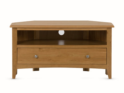Kilkenny Oak Corner Tv Unit