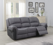 Kingston Grey Fusion 3 Seater