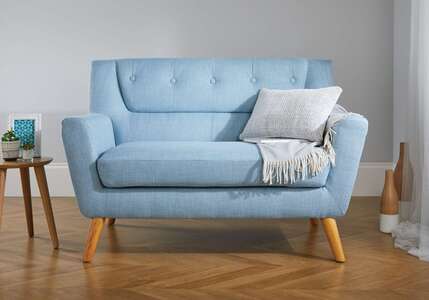 Lambeth Medium Sofa Duck Egg Blue