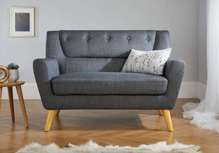 Lambeth Medium Sofa Grey