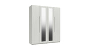 4 Door Robe With 2 Mirrors