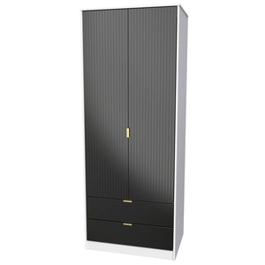 081 2 Drawer Wardrobe