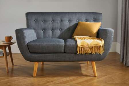 Loft 2 Seater Sofa Grey