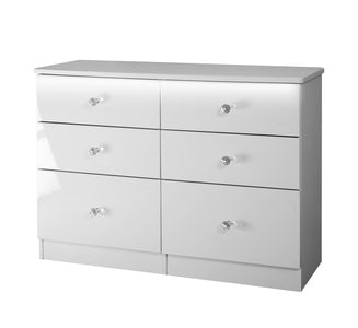 LUM015 6 Drawer Midi Chest