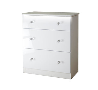 LUM049 3 Drawer Deep Chest