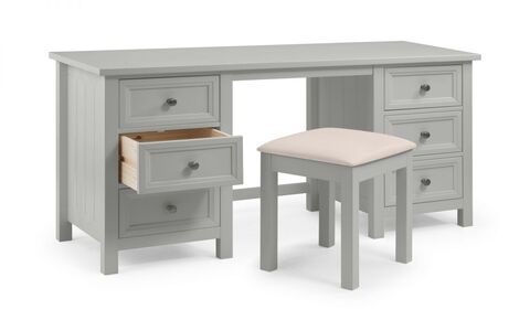 Maine 150Cm Bed - Dove Grey