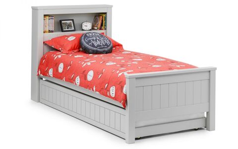 Maine Bookcase Bed 90Cm - Dove Grey