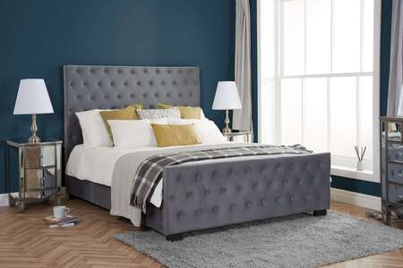 Marquis King Bed Grey