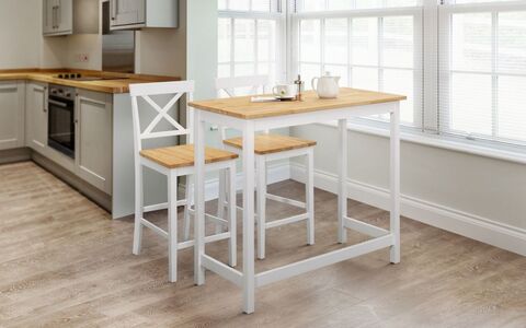 Marlow Bar Set - Ivory & Oak