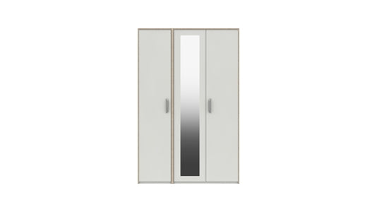 3 Door Robe With Mirror