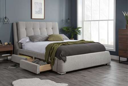 Mayfair King Bed Grey