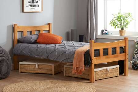 Miami Single Bed Pine