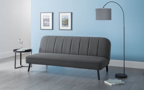 Miro Curved Back Sofabed - Grey