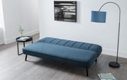 Miro Curved Back Sofabed - Blue