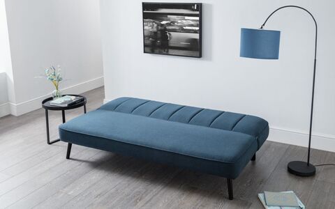Miro Curved Back Sofabed - Blue