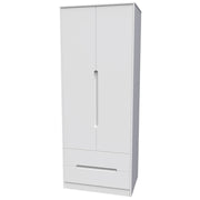 MON081 Tall 2ft6in 2 Drawer Robe