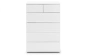 Monaco 4+2 Drw Chest - White Gloss
