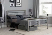 Montana Double Bed Silver