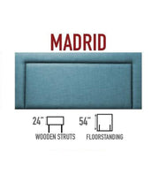 Madrid Strutted Headboard 24"