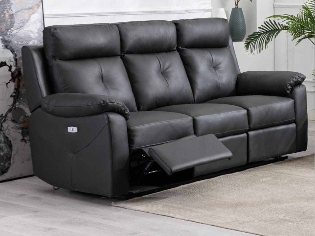 Milano 3 Seater Anthracite (Electric)