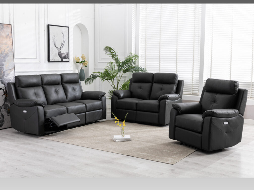 Milano 3+1+1 Suite Anthracite (Electric)