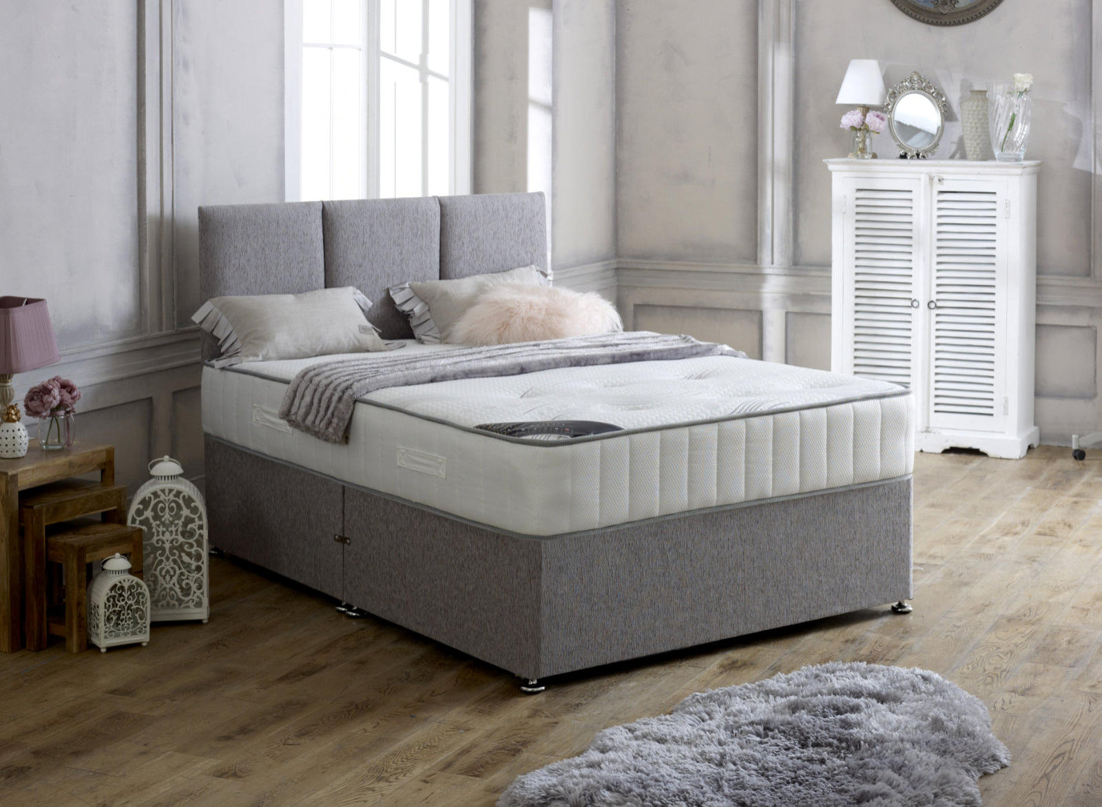 Minnesota Divan Bed & Free Square Headboard