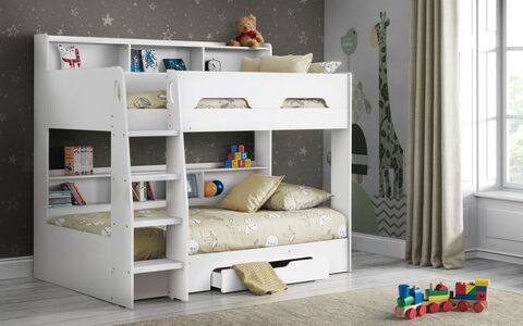 Orion Pure White Bunkbed